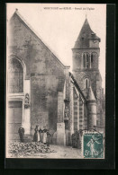 CPA Montfort-sur-Risle, Portail De L`Eglise  - Autres & Non Classés
