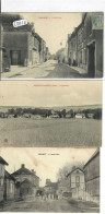 AUBE- LOT DE 6 CARTES- LANDREVILLE- MARCILLY/HAYER- CHAMOY- AIX/OTHE- PINEY- LES RICEYS - Autres & Non Classés