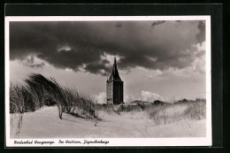 AK Wangerooge, Der Westturm U. Jugendherberge  - Wangerooge