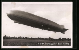 AK Luftschiff LZ127 Graf Zeppelin Beim Aufsteigen  - Luchtschepen