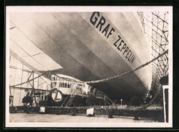 AK Taufe Des LZ 127 Auf Den Namen Graf Zeppelin  - Aeronaves