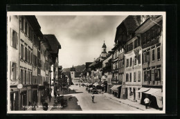 AK Waldshut A. Rhein, Kaiserstrasse Mit Restauration Zum Wilden Mann  - Sonstige & Ohne Zuordnung