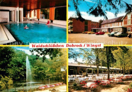 73321239 Wingst Waldschloesschen Dobrock Hotel Restaurant Hallenbad Gartenterras - Sonstige & Ohne Zuordnung