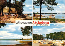 73321230 Ascheberg Holstein Campingplatz Grosser Ploener See Badestrand Gaststae - Sonstige & Ohne Zuordnung