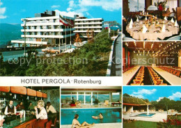 73321218 Rotenburg Fulda Hotel Pergola Restaurant Bar Festsaal Hallenbad Rotenbu - Sonstige & Ohne Zuordnung
