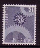 SCHWEIZ MI-NR. 850 POSTFRISCH(MINT) EUROPA 1967 ZAHNRÄDER - 1967