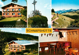 73321154 Riefensberg Schnapshuette Kojenhuette Gipfelkreuz Landschaftspanorama B - Andere & Zonder Classificatie