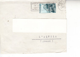 ITALIA 1954 -  Lettera  Con Pubblicità Statale Militare - 1946-60: Storia Postale