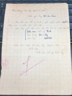 Soth Vietnam Letter-sent Mr Ngo Dinh Nhu -year-2-3/1953 No-313- 1 Pcs Paper Very Rare - Historische Documenten