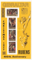 Gibraltar 1977 Rubens Condition MNH (Minisheet) - Gibilterra