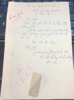 Soth Vietnam Letter-sent Mr Ngo Dinh Nhu -year 21-3 /1953 No-146- 1 Pcs Paper Very Rare - Historische Documenten