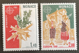 MONACO - MNH** - 1981 - # 1273/1274 - Ongebruikt