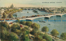 R026226 Waterloo Bridge. London. Valentine. Valesque. No H3144 - Altri & Non Classificati