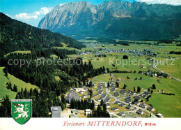 73320644 Bad Mitterndorf Fliegeraufnahme Contracta Feriendorf Sonnenalm Bad Mitt - Other & Unclassified