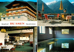 73320365 Neukirchen Grossvenediger Gasthof Buasen Restaurant Terrasse Hallenbad  - Autres & Non Classés