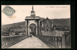 CPA Seyssel, Le Pont Sur Le Rhone  - Seyssel