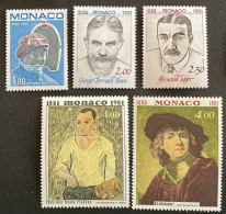 MONACO - MNH** - 1981 - # 1290/1294 - Unused Stamps