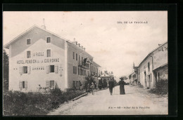 CPA Gex, Col De La Faucille, Hotel Pension De La Couronne  - Gex