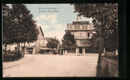 CPA Divonne-les-Bains, Quartier De La Gare, Hotel Des Etrangers  - Divonne Les Bains