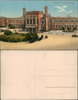 Postcard Breslau Wrocław Hauptbahnhof Bahnhof Vorplatz 1910 - Schlesien