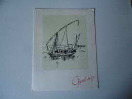 GREECE  POSTCARDS  CHRISTMAS SHIPS   MORE  PURHASES 10% DISCOUNT - Griechenland