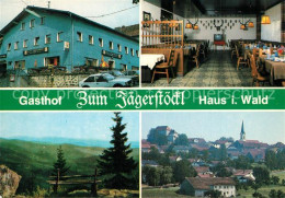 73319621 Haus Wald Gasthof Pension Zum Jaegerstoeckl Ortsansicht Mit Kirche Land - Altri & Non Classificati