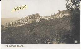 Lazio-roma-olevano Romano Panorama Olevano Romano Veduta Primi 900 ( NPG Vedi Retro) - Other & Unclassified