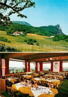 73319455 Koppl Gasthof Pension Am Riedl Restaurant Landschaftspanorama Koppl - Autres & Non Classés