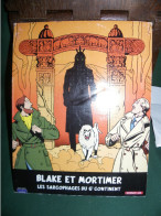 BLAKE ET MORTIMER : LES SARCOPHAGES DU 6 ° CONTINENT : CARTONNAGE PUBLICITAIRE - Otros & Sin Clasificación