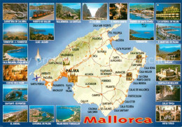 73319074 Mallorca Landkarte Soller Formentor El Arenal  Valldemosa  Mallorca - Altri & Non Classificati