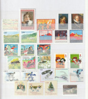 2008 (Faciale Env 55 €, Prix Vendeur Inférieur) " 35 Timbres Neufs ** MNH " Du Liechtenstein. A Saisir !!! - Unused Stamps