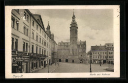 AK Gera-R., Rathaus Am Markt  - Gera