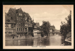 AK Hannover, Häuser Am Leineufer  - Hannover