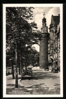 AK Halle A. Saale, Partie Am Leipziger Turm  - Autres & Non Classés