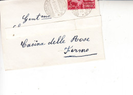 ITALIA 1949 - Espresso Da Sassari A Fermo - 1946-60: Poststempel