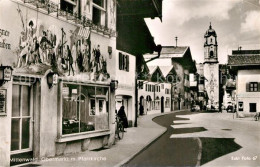 73318013 Mittenwald Bayern Obermarkt Pfarrkirche Mittenwald Bayern - Mittenwald