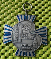 Medaile   :  Steden Rijwieltocht Bolsward 27 Mei 1985. -  Original Foto  !!  Medallion  Dutch - Otros & Sin Clasificación