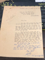 Soth Vietnam Letter-sent Mr Ngo Dinh Nhu -year13/11/1953 No-404- 1 Pcs Paper Very Rare - Historische Dokumente