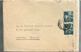 80076 -  BARCELONA Pour La France - Lettres & Documents