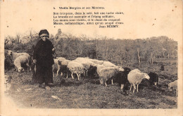 FO-FOLKLORE VIEILLE BERGERE ET SES MOUTONS-N°LP5121-A/0239 - Andere & Zonder Classificatie