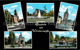 73317725 Winterswijk Gemeentehuis Monument Tante Riek Postkantoor Kerk Watermole - Sonstige & Ohne Zuordnung