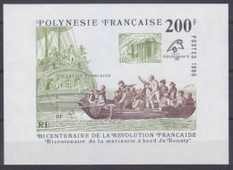 1989 French Polynesia B15b Ships With Sails / Philexfrance 89 15,00 € - Ships