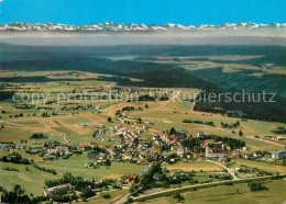 73317359 Hoechenschwand Fliegeraufnahme Alpenkette Hoechenschwand - Hoechenschwand