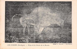 24-LES EYZIES BISON DE LA GROTTE DE LA MOUTHE-N°LP5121-F/0281 - Sonstige & Ohne Zuordnung