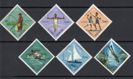 Portugal São Tomé Principe 1962 "Sports" Condition MH OG Mundifil #370-375 - St. Thomas & Prince