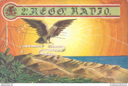 Af368 Cartolina Militare 2 Reggimento Radio Telegrafisti - Regimente