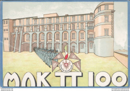 An263 Cartolina Scuola Militare Di Napoli Mak Tt 100 - Régiments