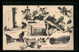CPA Priay, Le Pont, Grande-Rue, Chateau De Richemont, Chateau De La Tour, La Place  - Ohne Zuordnung