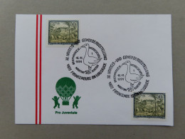 Österreich Pro Juventute - Mit Sonderstempel 16.11.1991 Frankenburg Am Ausruck, 30. Handels-Gewerbeausstellung (Nr.1377) - Otros & Sin Clasificación