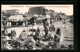 AK Chandernagor, A Halt Of Hindoos Peasants  - India